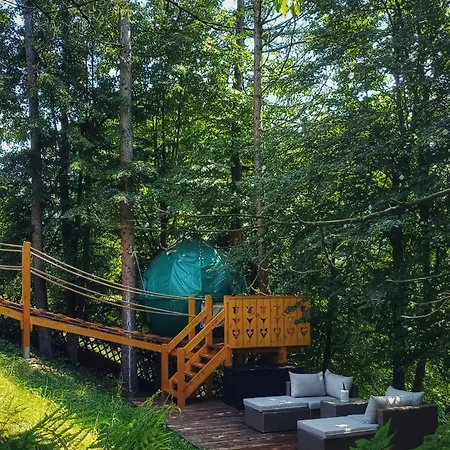 Luxury tent Wild Eye Glamping Beskidy *