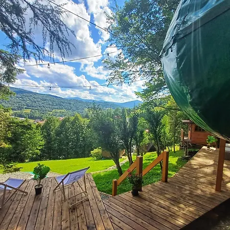Luxury tent Wild Eye Glamping Beskidy