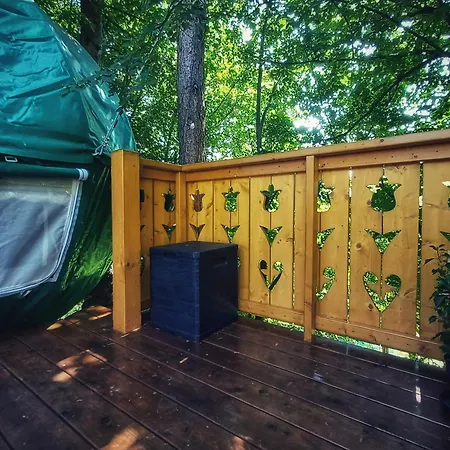 Wild Eye Glamping Beskidy Luxury tent Pewel Wielka