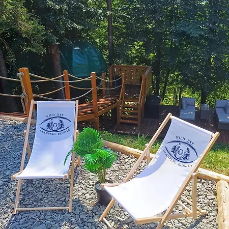 Luxury tent Wild Eye Glamping Beskidy Pewel Wielka