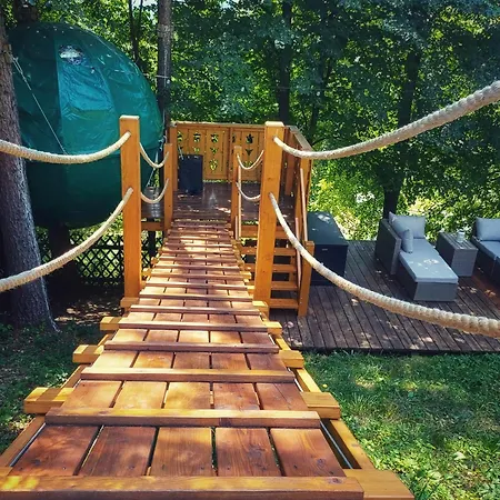 Luxury tent Wild Eye Glamping Beskidy Pewel Wielka
